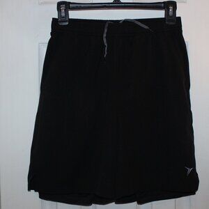 Old Navy Men Go-Dry Side-Panel Performance Shorts w/ Liner | Sz XL (14-16)